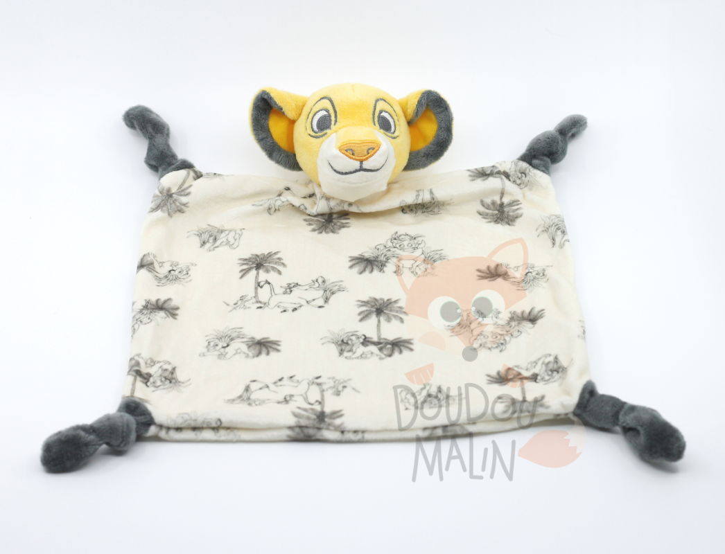  roi lion plat simba beige 30 cm 